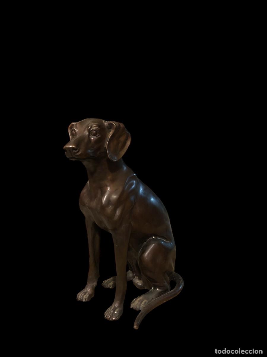 Arte: precioso perrito de bronce - Foto 7