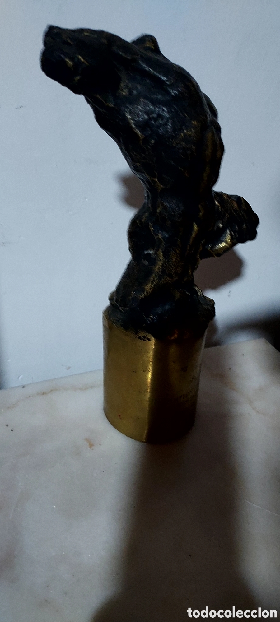 Arte: Escultura torso de bronce - Foto 2
