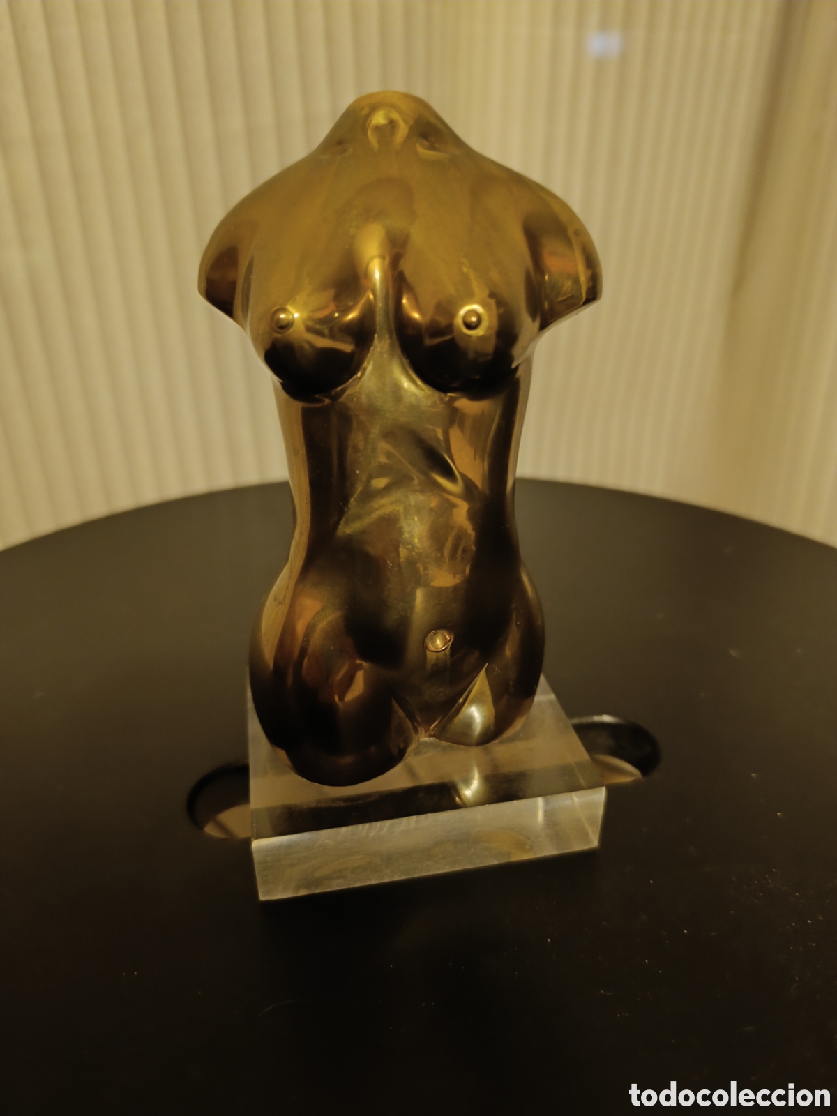 Arte: BUSTO DE MUJER DE BRONCE - Foto 1