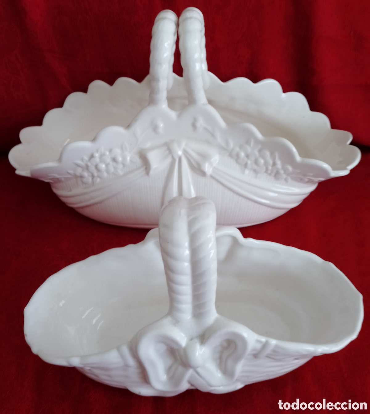 Arte: Dos antiguos Centros Mesa Lladro-Hispania. - Foto 1