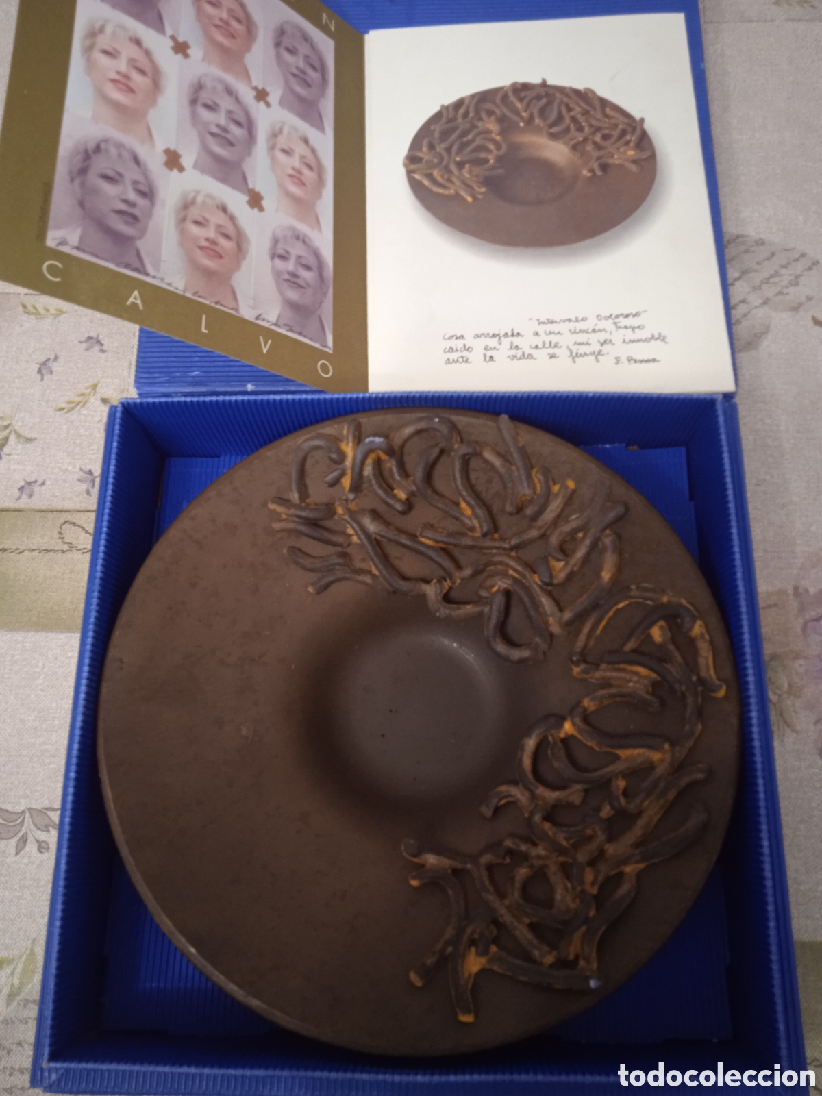 Arte: Plato de carmen calvo - Foto 1