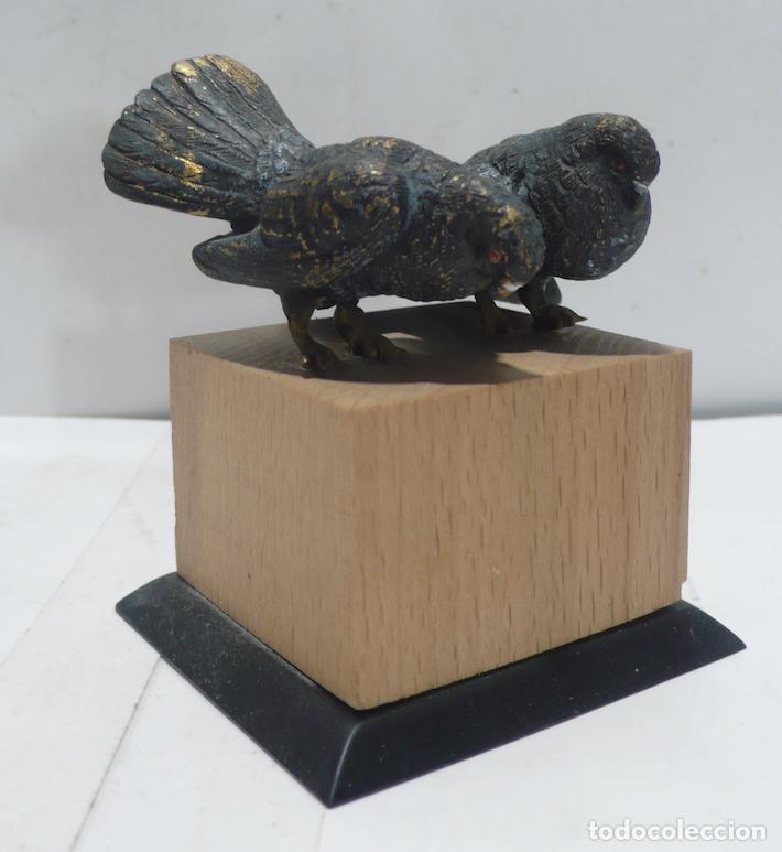 Arte: bronce 2 peque&ntilde;os pajaritos - Foto 1