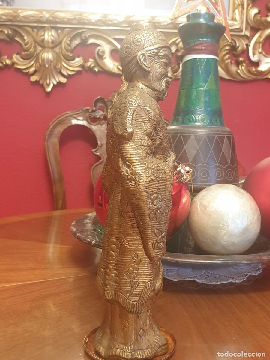 Arte: Estatua china de bronce - Foto 4