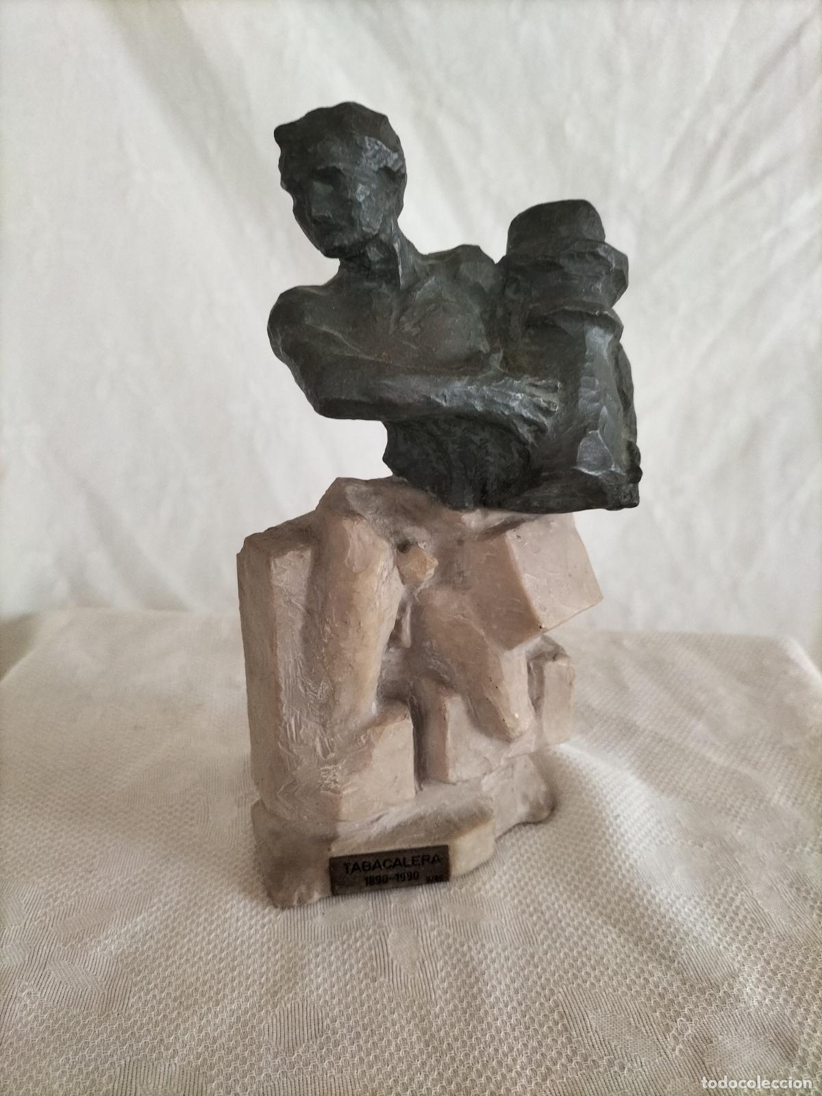 Arte: LOGRO&Ntilde;O - FIGURA (HOMBRE HIST&Oacute;RICO) DEL CENTENARIO DE TABACALERA 1890 / 1990.