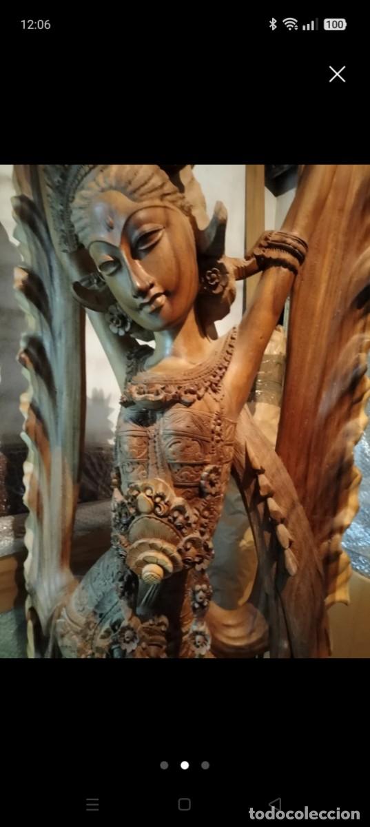 Arte: Estatua madera de teka - Foto 2