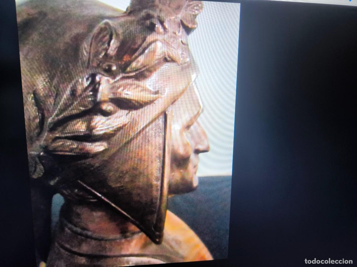 Arte: Busto de Dante Alghieri de Bronce. - Foto 3