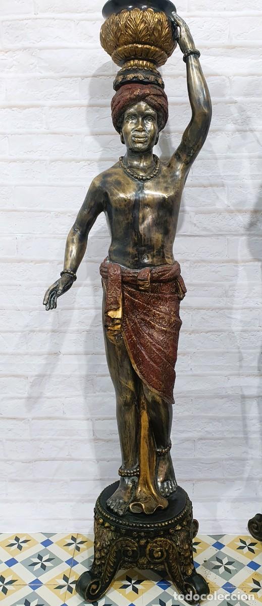 Arte: Pareja de venecianos en bronce - Foto 4