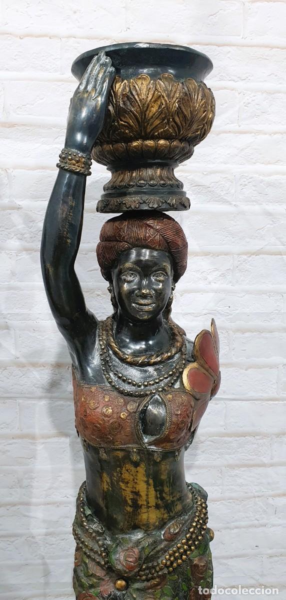 Arte: Pareja de venecianos en bronce - Foto 5