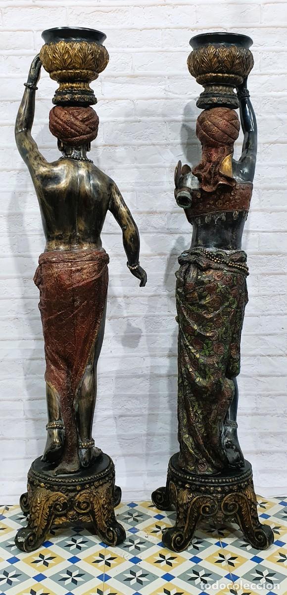 Arte: Pareja de venecianos en bronce - Foto 9