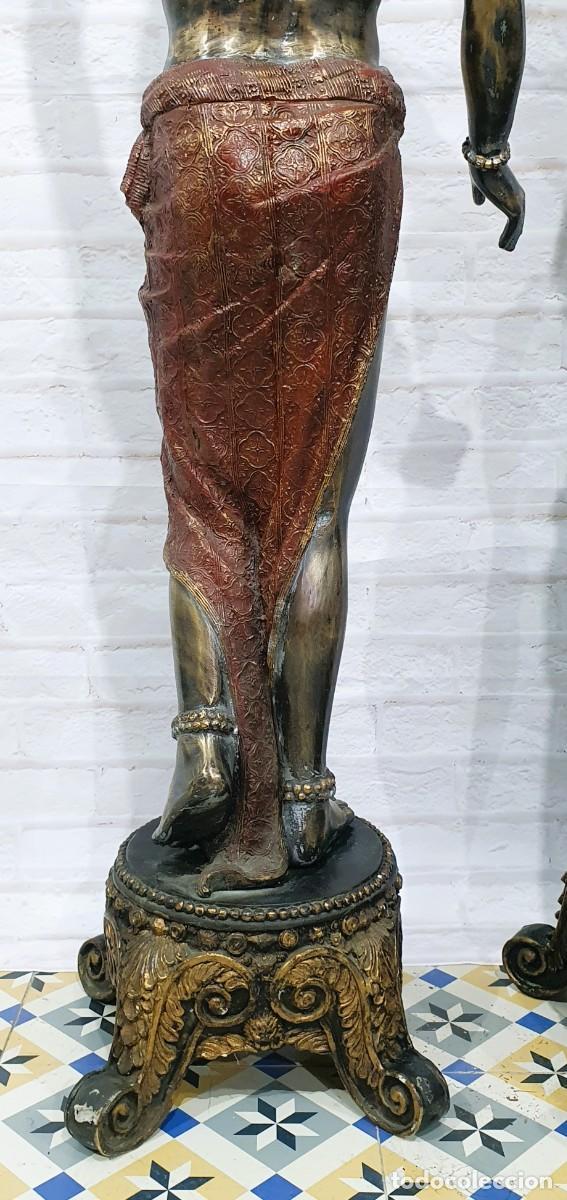 Arte: Pareja de venecianos en bronce - Foto 13