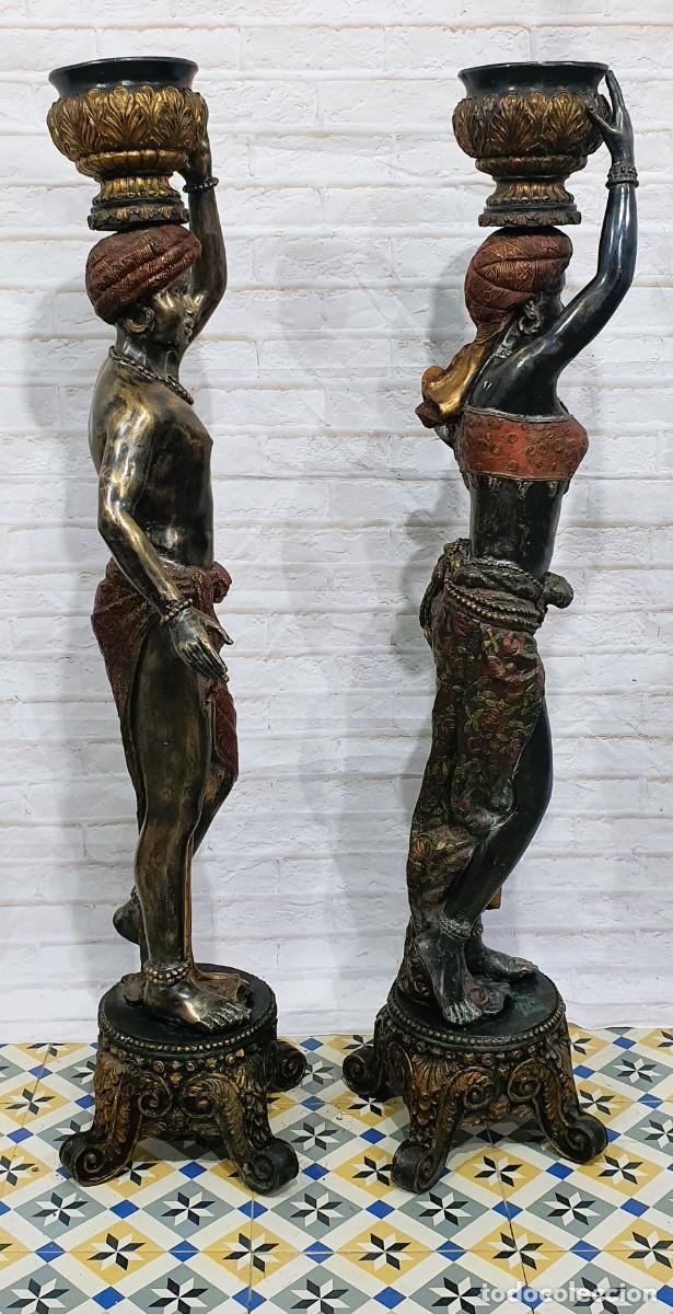 Arte: Pareja de venecianos en bronce - Foto 14
