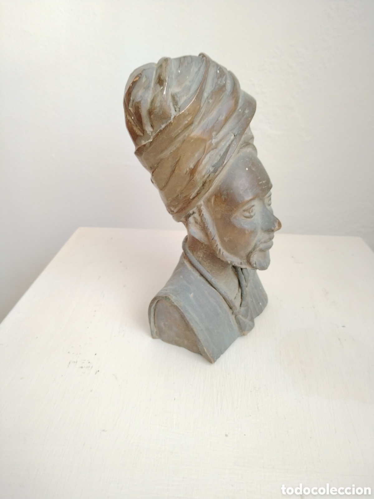 Arte: Bronce. &Aacute;rabe. Buen tama&ntilde;o. - Foto 5