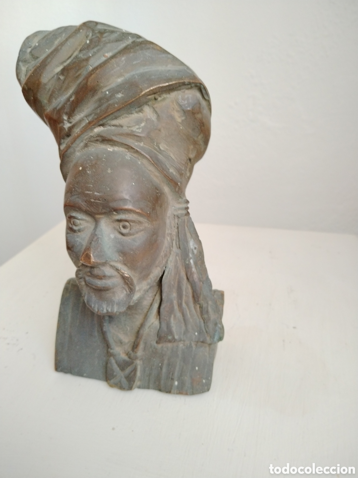 Arte: Bronce. &Aacute;rabe. Buen tama&ntilde;o. - Foto 11