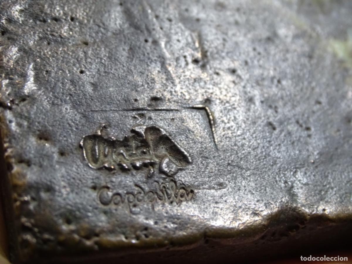 Arte: ESCULTURA BRONCE FIRMADA CAPDEVILA. - Foto 9