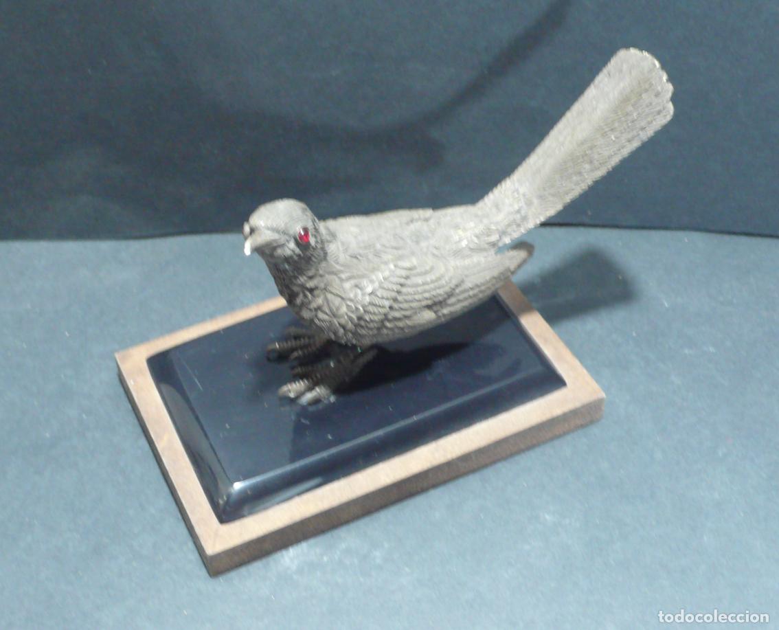 Arte: PEQUE&Ntilde;A PAJARO DE BRONCE - Foto 2