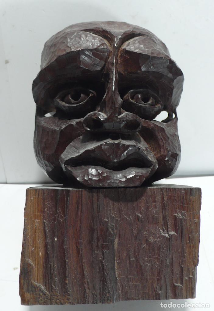 Arte: ESCULTURA EN MADERA TALLADA - Foto 1