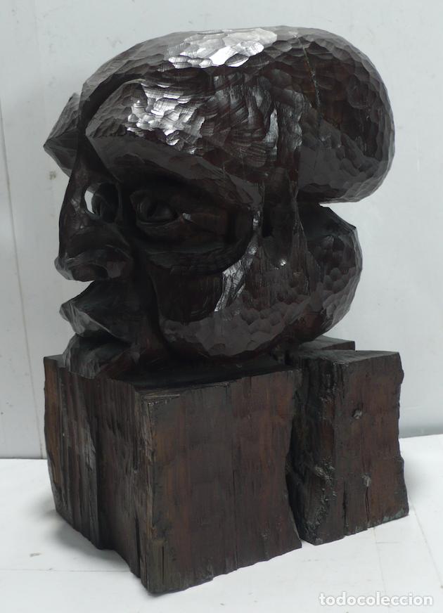 Arte: ESCULTURA EN MADERA TALLADA - Foto 2
