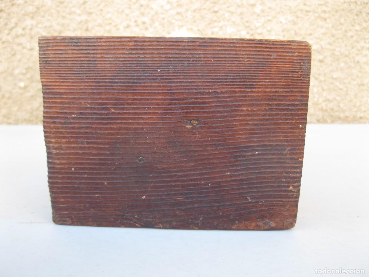 Arte: PAY&Eacute;S CON BARRETINA - BUSTO DE MADERA. - Foto 6