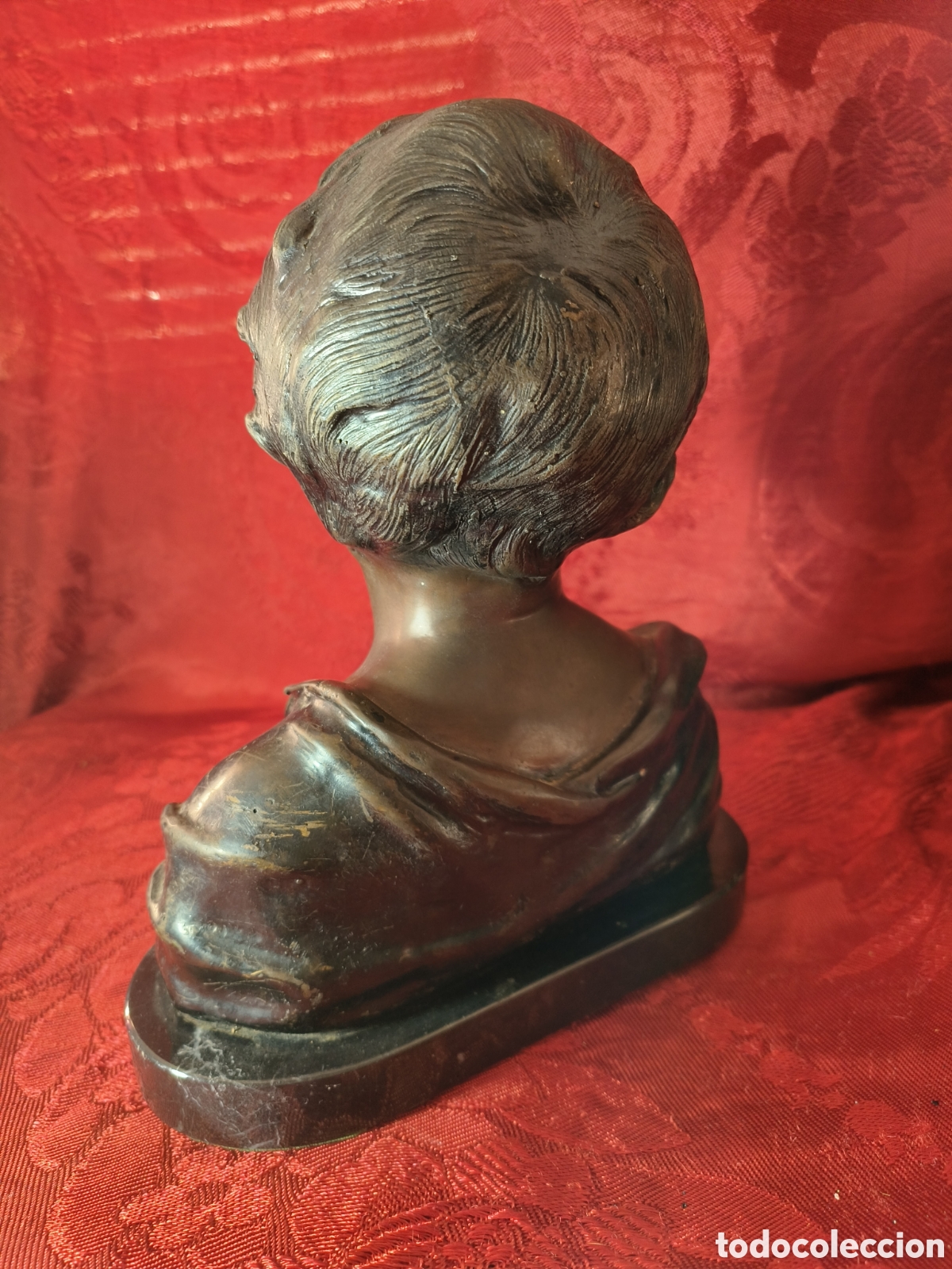 Arte: Busto de bronce. Marcado 1305 - Foto 3
