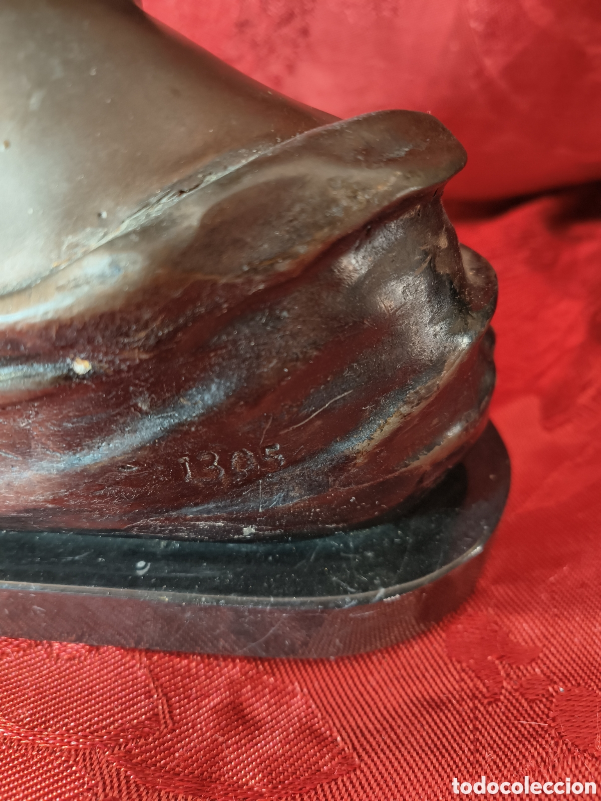 Arte: Busto de bronce. Marcado 1305 - Foto 5