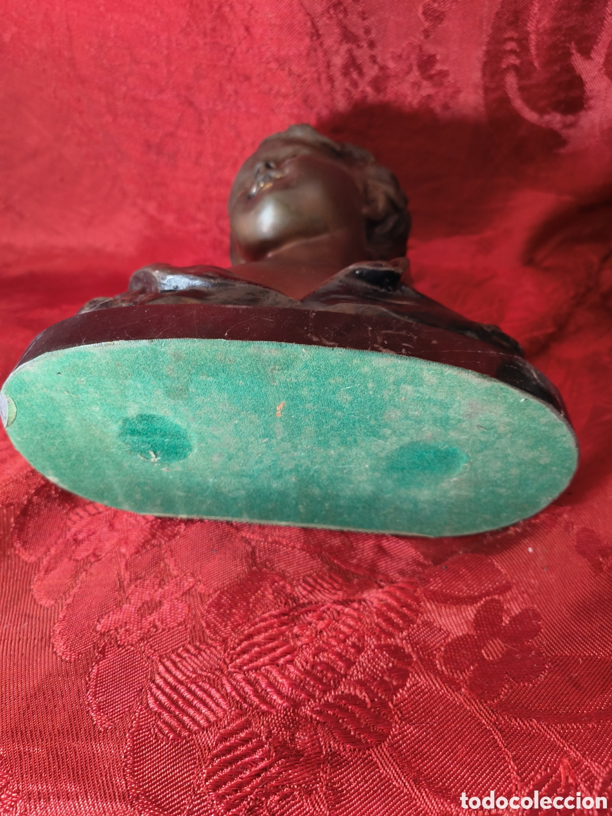 Arte: Busto de bronce. Marcado 1305 - Foto 8