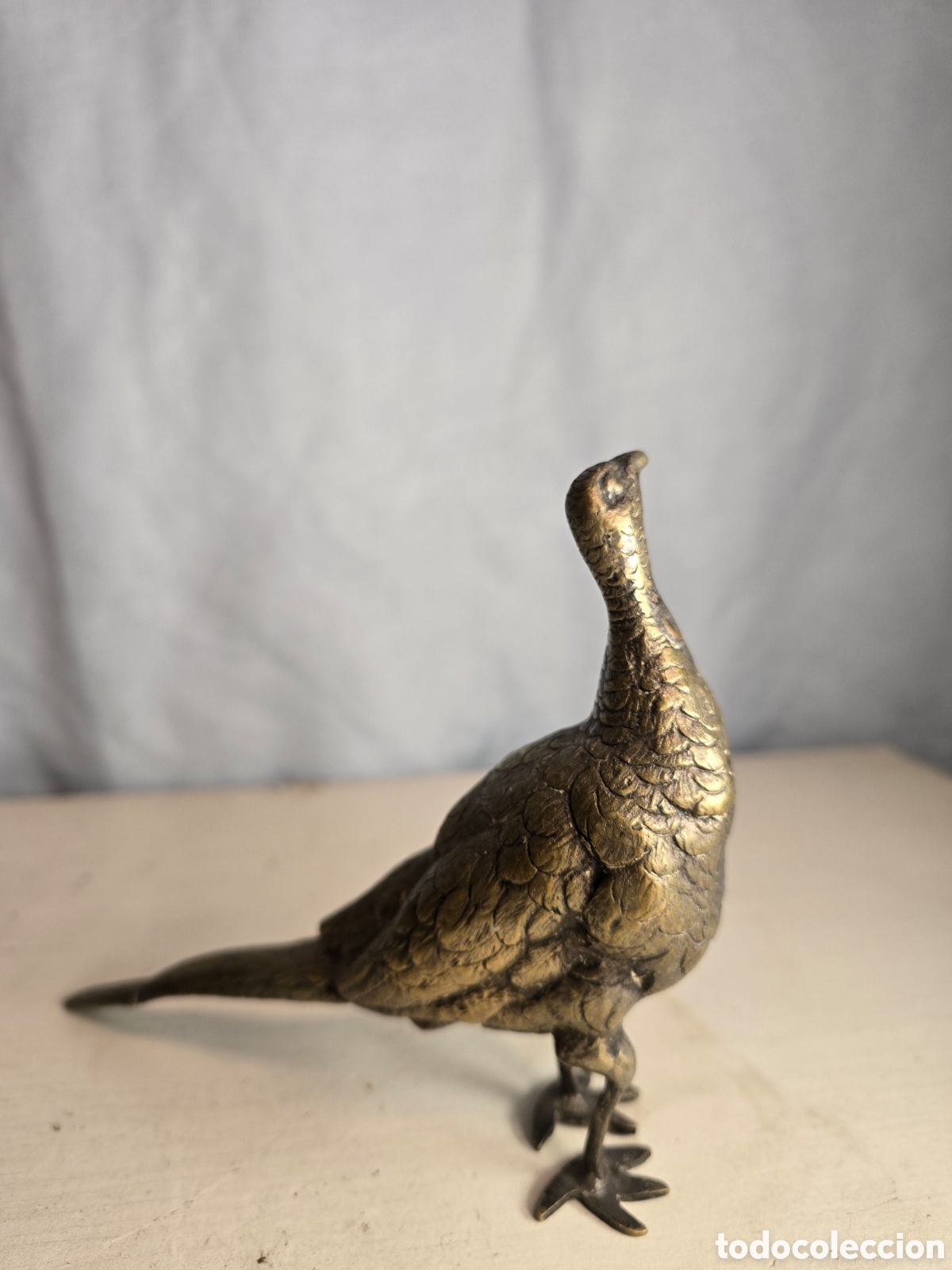 Arte: Figura ave de bronce - Foto 2