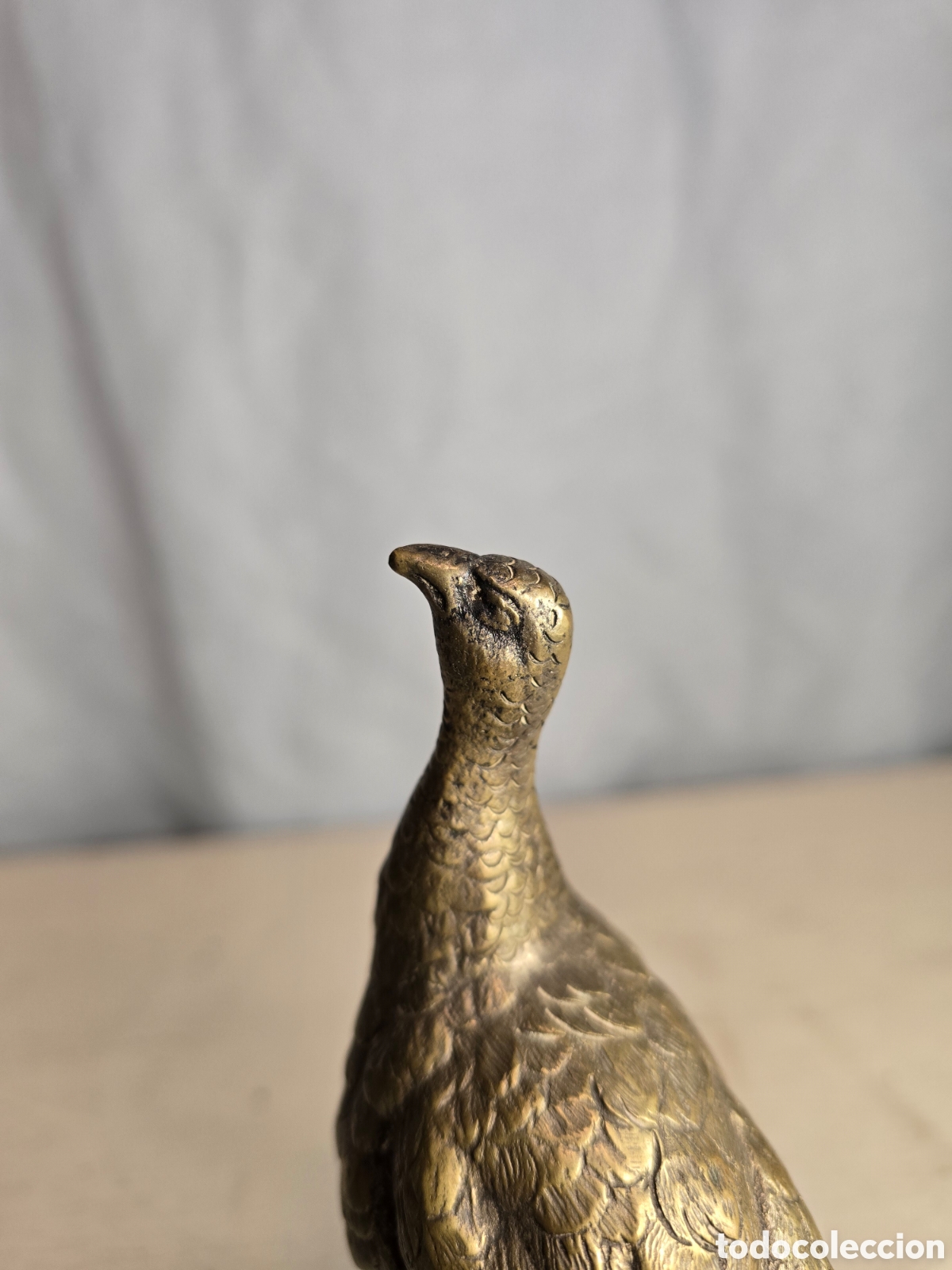 Arte: Figura ave de bronce - Foto 3