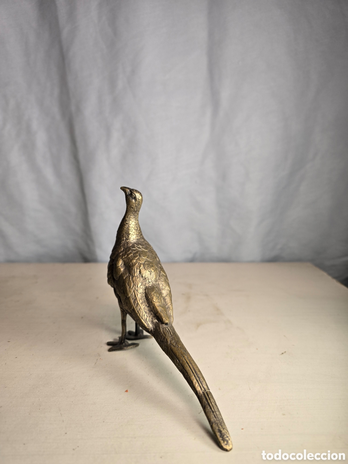 Arte: Figura ave de bronce - Foto 4