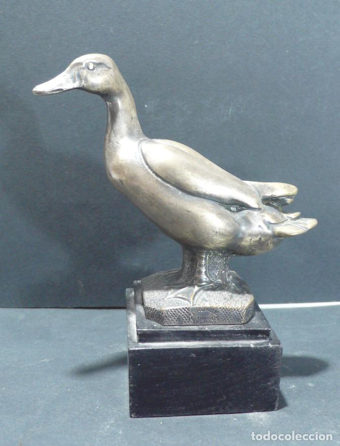 Arte: PEQUE&Ntilde;O PATO EN BRONCE - Foto 1