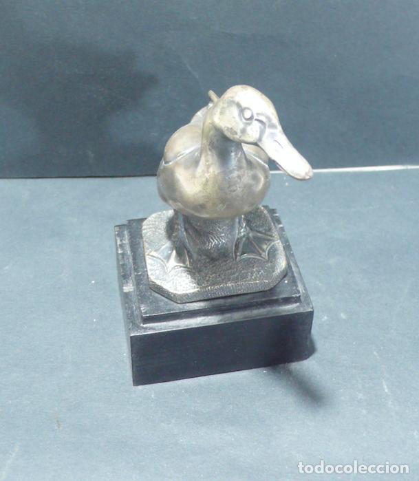 Arte: PEQUE&Ntilde;O PATO EN BRONCE - Foto 3