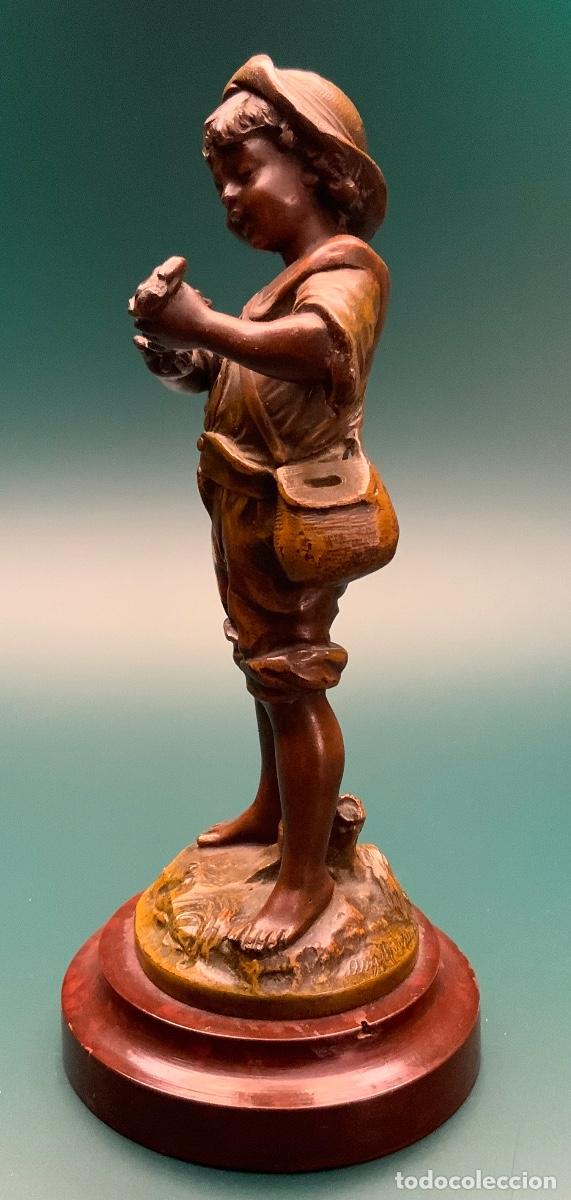 Arte: AUGUSTE MOREAU BRONCE (s.XIX) - Foto 3
