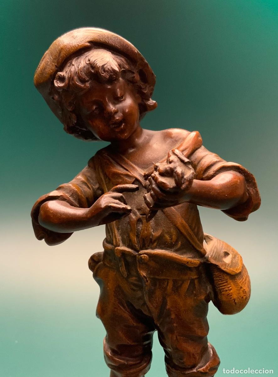 Arte: AUGUSTE MOREAU BRONCE (s.XIX) - Foto 6