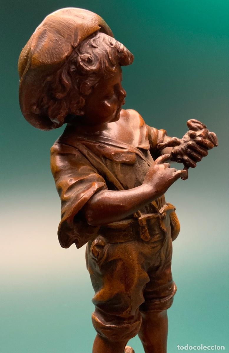 Arte: AUGUSTE MOREAU BRONCE (s.XIX) - Foto 9