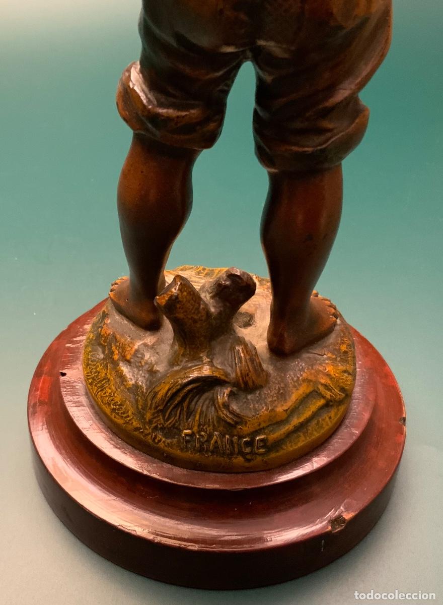 Arte: AUGUSTE MOREAU BRONCE (s.XIX) - Foto 13