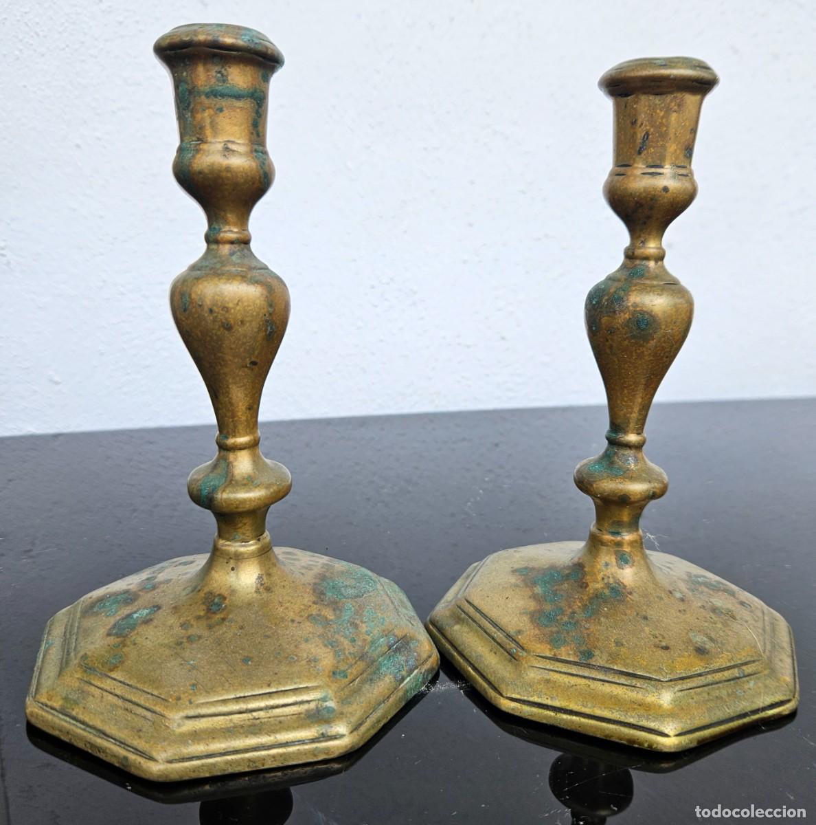 Arte: CANDELABROS DE BRONCE - Foto 1