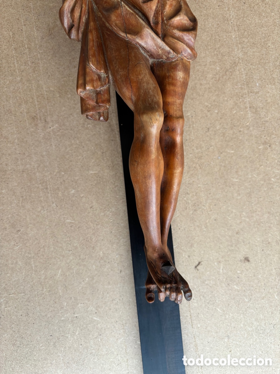 Arte: Crucificado en boj y &eacute;bano - Foto 3