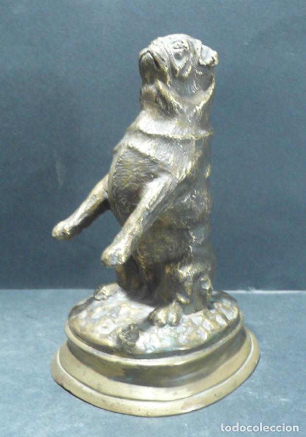 Arte: PEQUE&Ntilde;O PERRO EN BRONCE - Foto 1