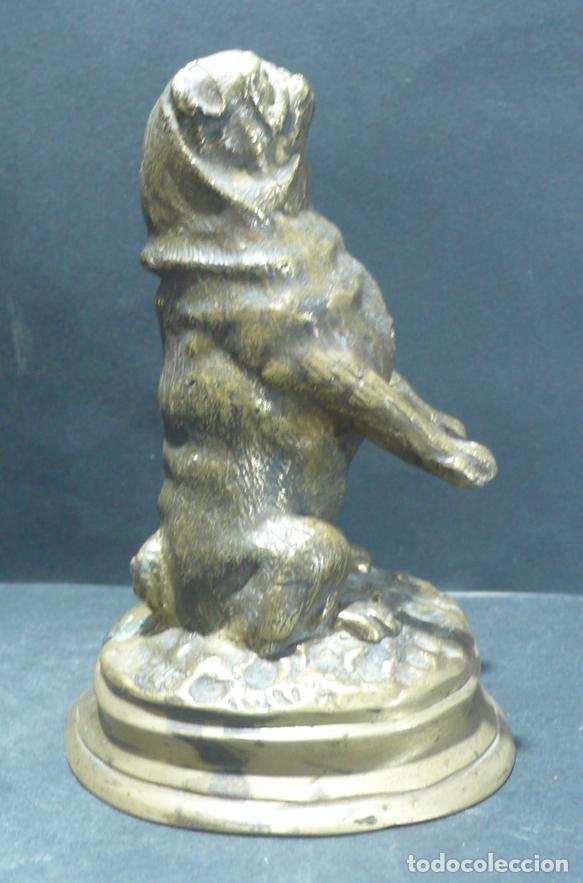 Arte: PEQUE&Ntilde;O PERRO EN BRONCE - Foto 2