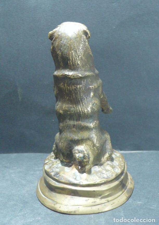 Arte: PEQUE&Ntilde;O PERRO EN BRONCE - Foto 3