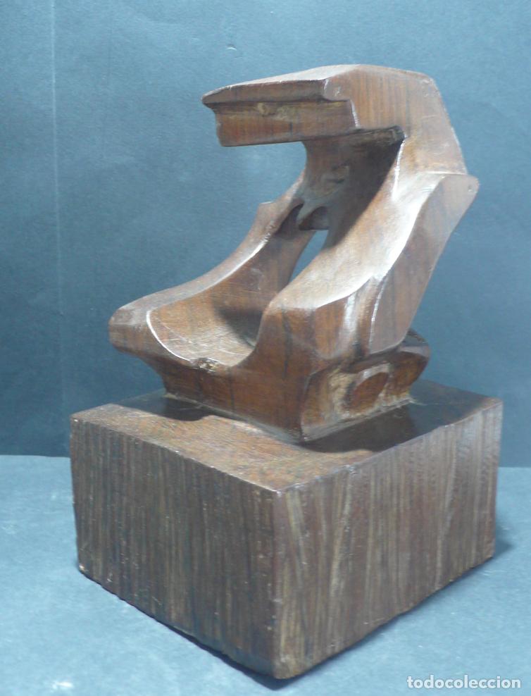 Arte: TALLA EN MADERA ABSTRACTA - Foto 1