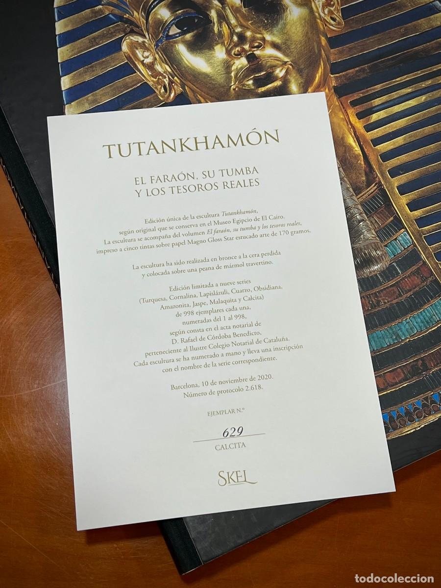 Arte: Escultura de bronce de Tutankham&oacute;n. - Foto 5