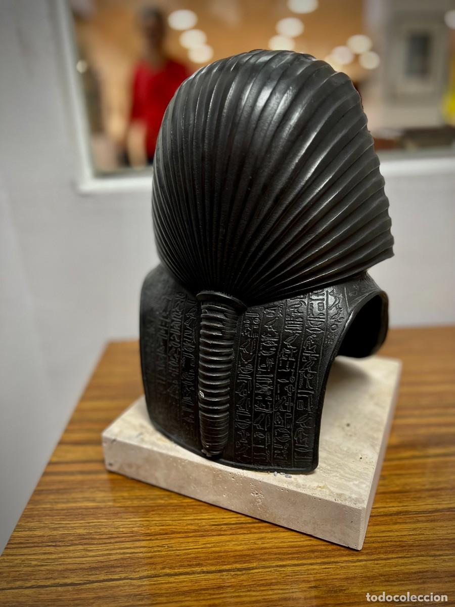 Arte: Escultura de bronce de Tutankham&oacute;n. - Foto 15
