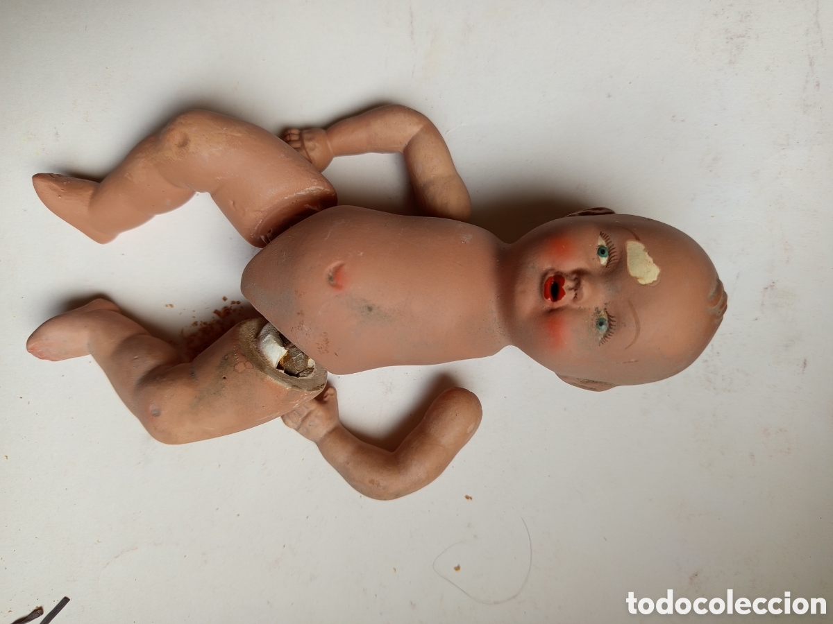 Arte: Bonito beb&eacute; en terracota - Foto 3