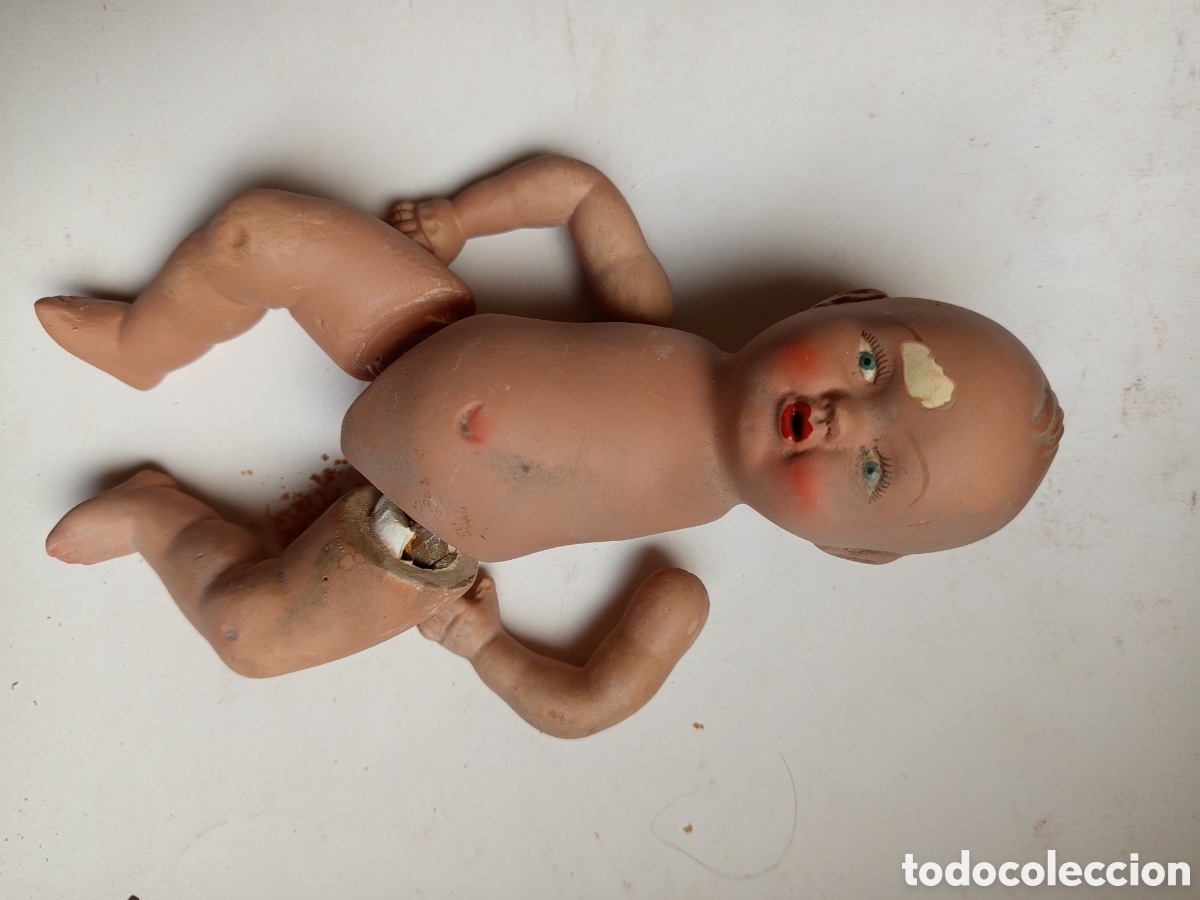Arte: Bonito beb&eacute; en terracota - Foto 1