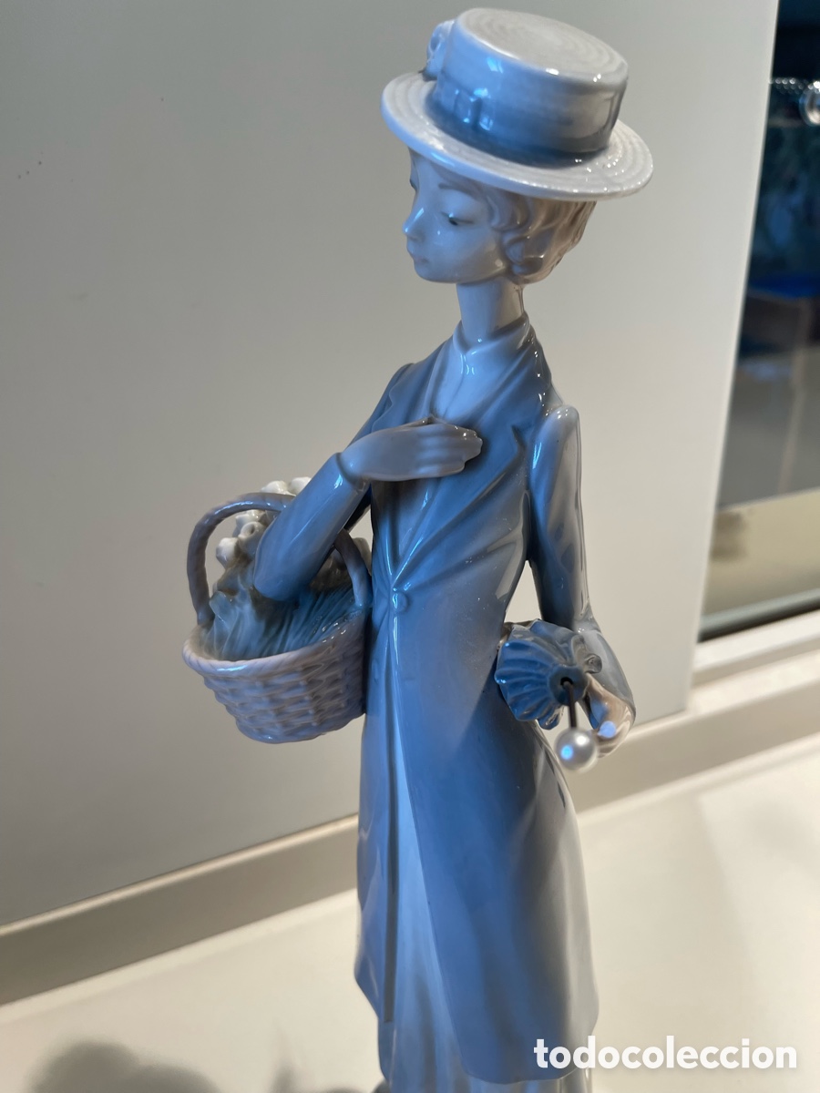 Arte: Dama con paraguas Lladro - Foto 2