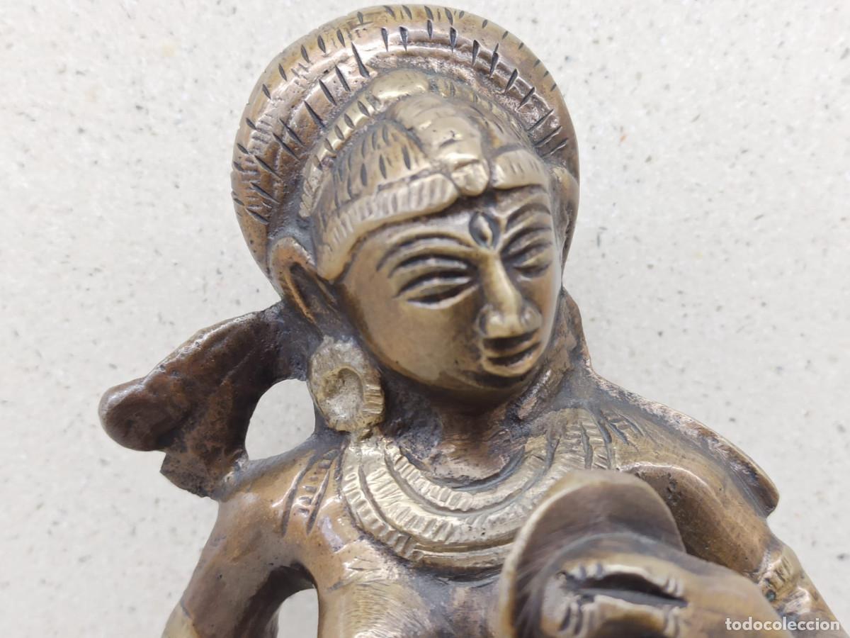 Arte: DIOSA HIND&Uacute; LAT&Oacute;N BRONCE - Foto 1