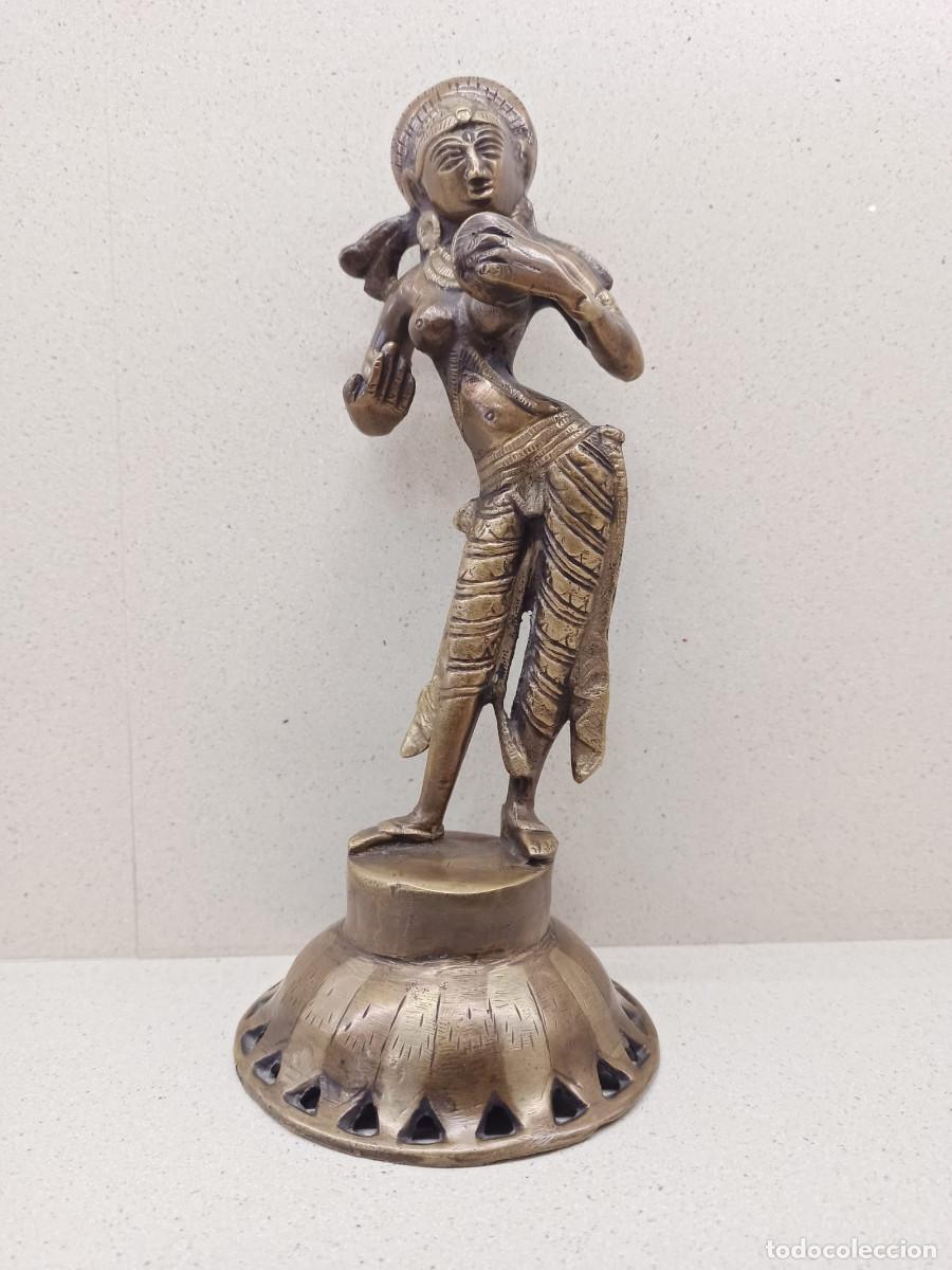 Arte: DIOSA HIND&Uacute; LAT&Oacute;N BRONCE - Foto 4