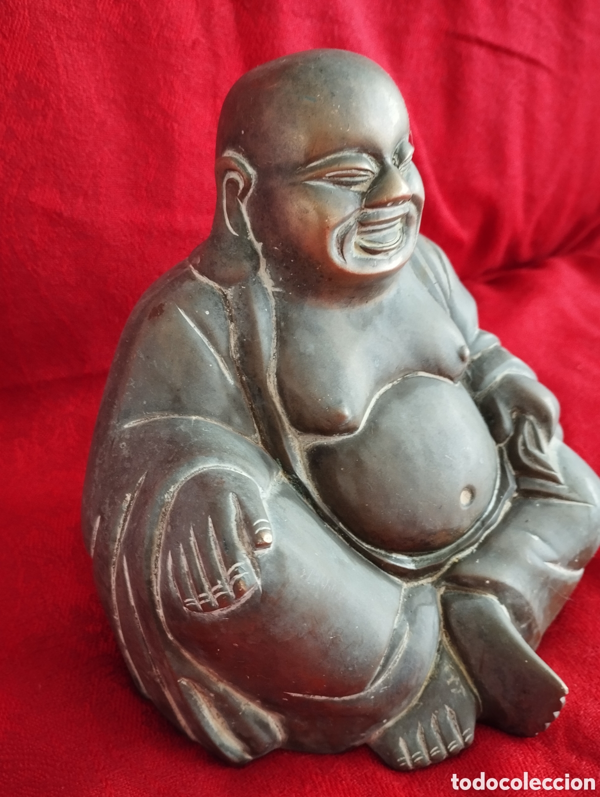 Arte: Antiguo Buda Bronce. - Foto 3