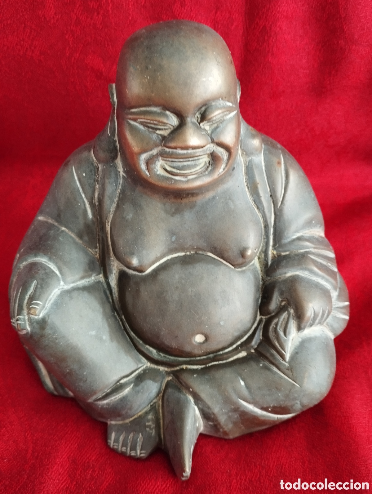 Arte: Antiguo Buda Bronce. - Foto 4