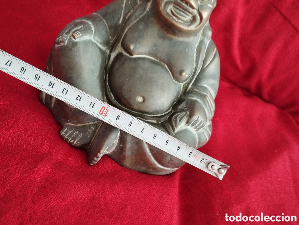 Arte: Antiguo Buda Bronce. - Foto 8